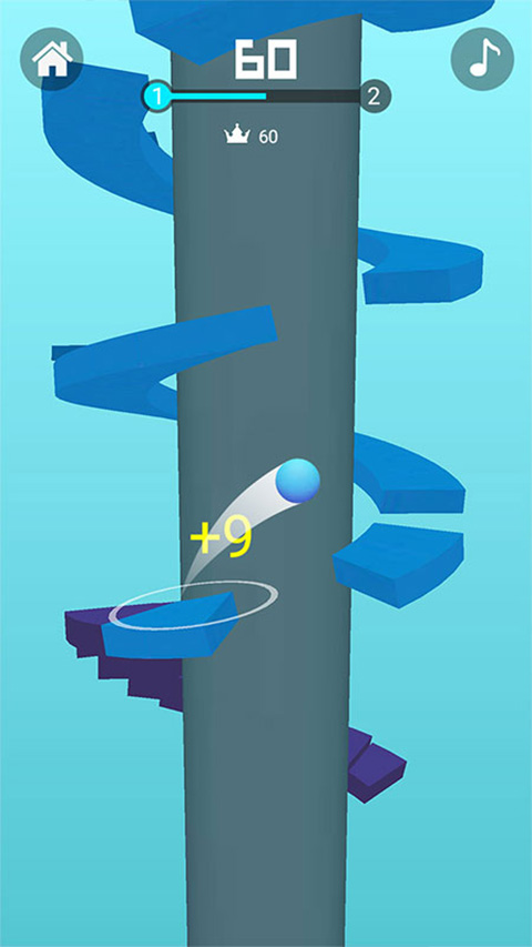 球球跳跳塔游戏